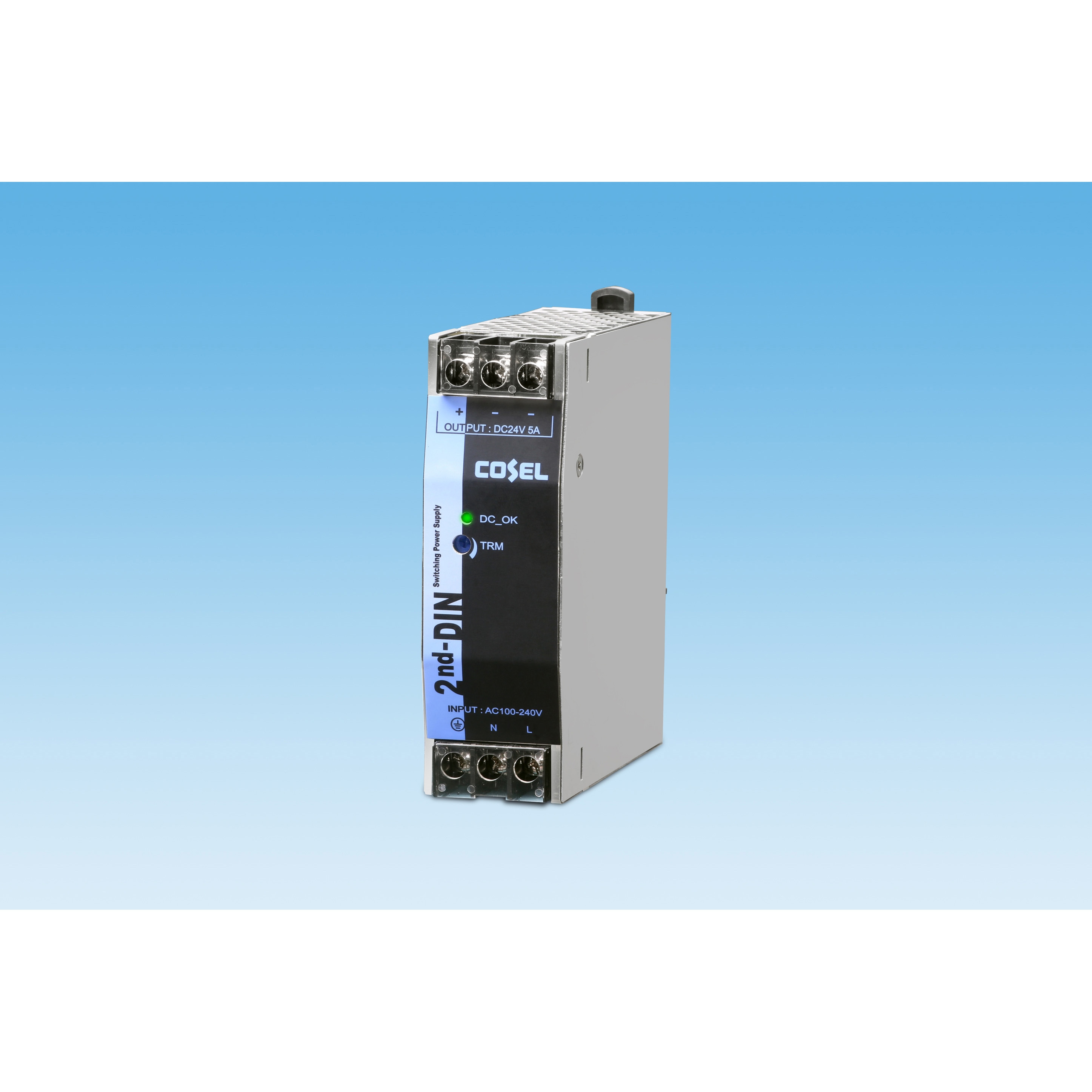 KLNA120F-24-N2 電源ユニット KLシリーズ コーセル カバー付き/DINレール直付き KLNシリーズ 120W 5A 24   KLNA120F-24-N2