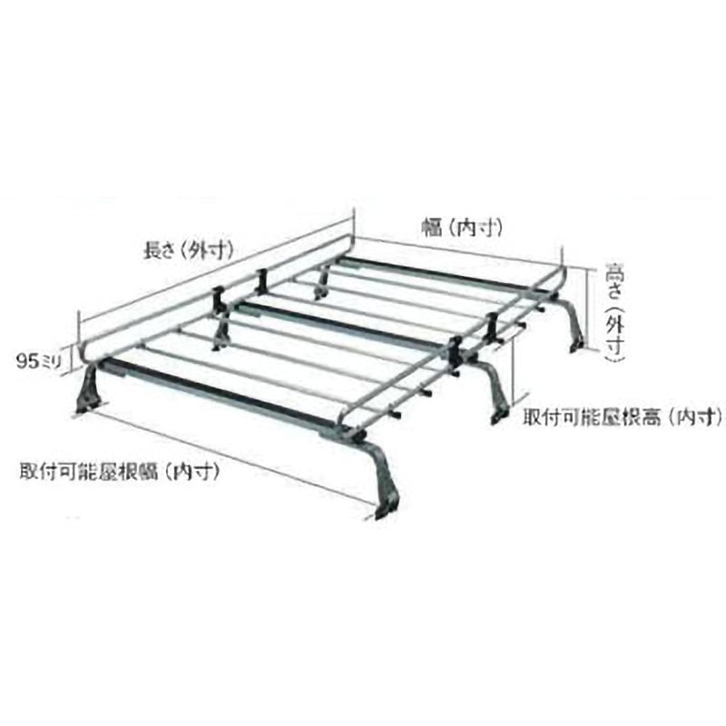 ルーフキャリア ZMシリーズ ROCKY 【通販モノタロウ】