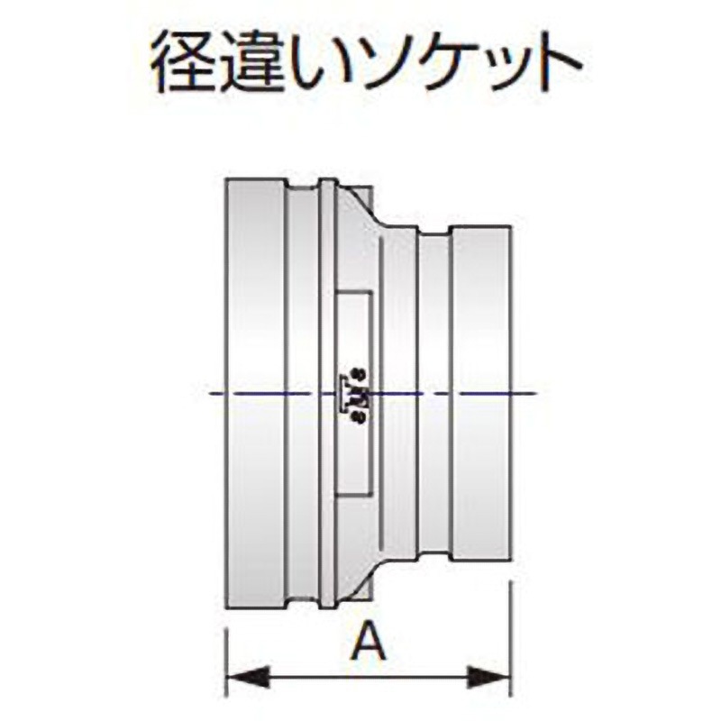 75SUX60SU トップジョイント サストップ径違いソケット シーケー金属 1個 75SUX60SU
