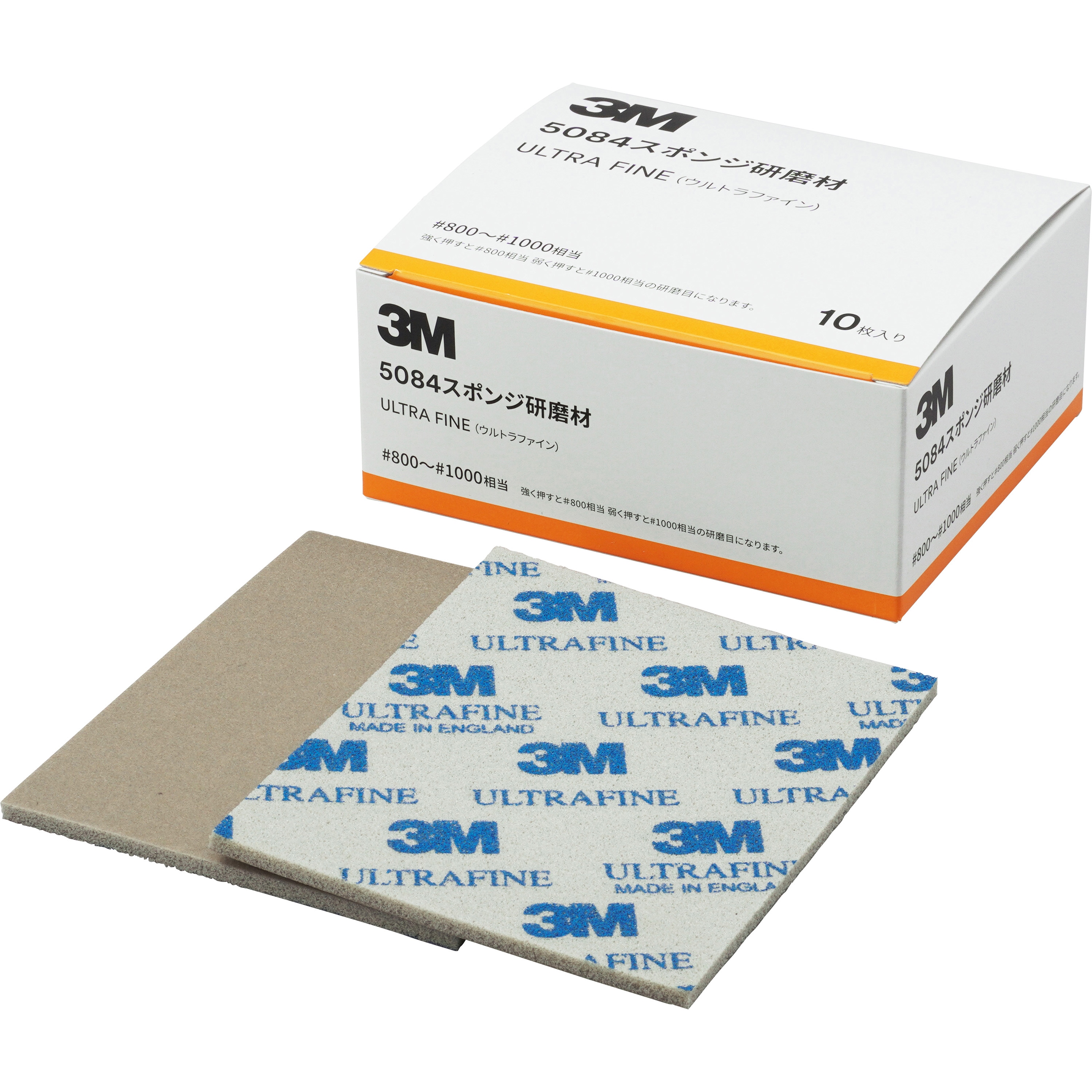 5084 AAD スポンジ研磨材 3M(スリーエム) 粒度#800～#1000 寸法140