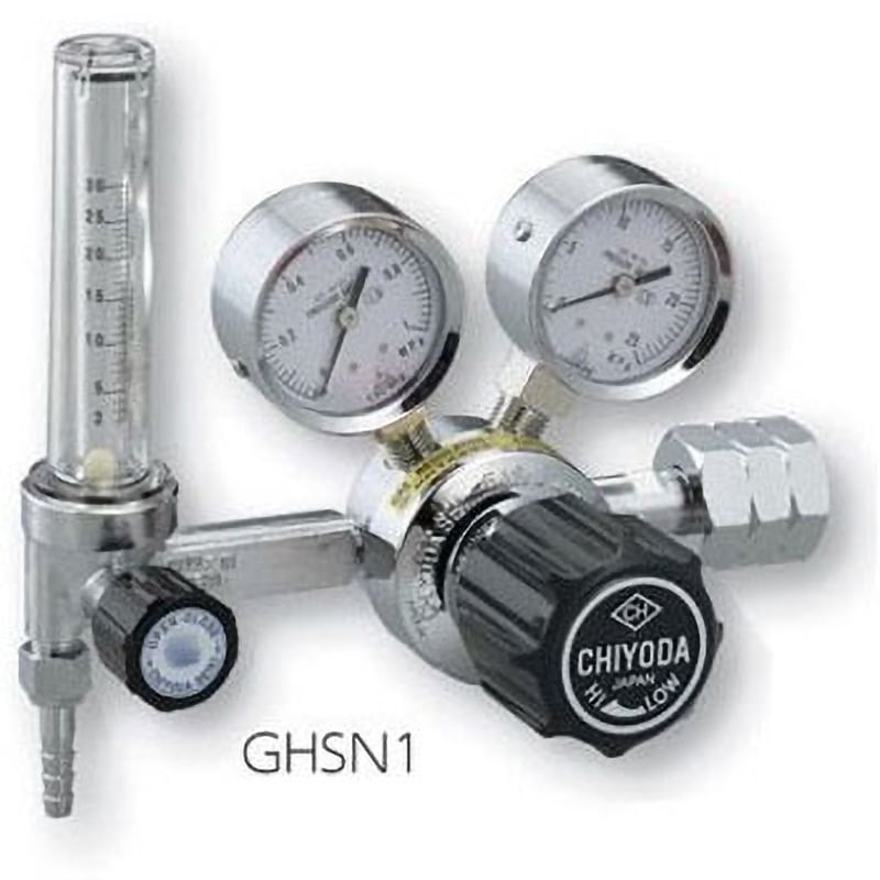 GHSN1-He 精密圧力調整器 1台 アズワン 【通販モノタロウ】