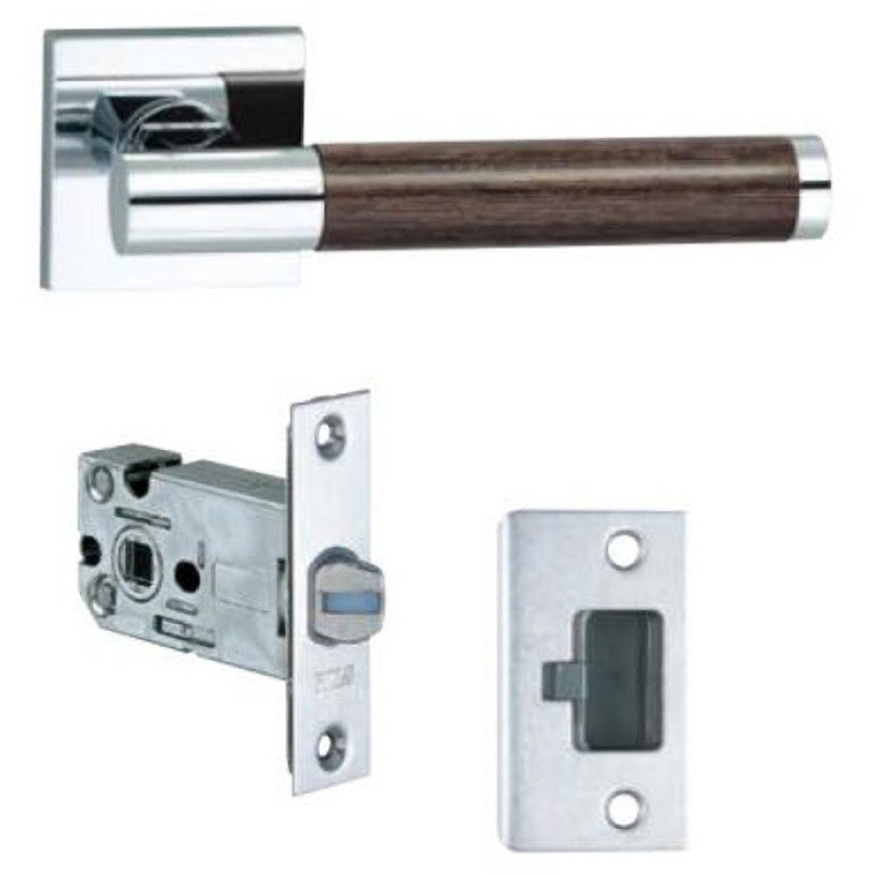 LS-81B-1SQ-Cr ハイレバーNo．81 空錠セット GIKEN(川口技研) 角座タイプ 適合扉厚33～40mm  LS-81B-1SQ-Cr 7,918円