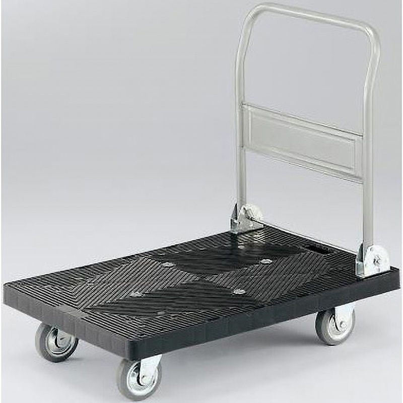 SPC150 静音樹脂台車 アズワン 種別:耐荷重150kg 708×452×885  1台