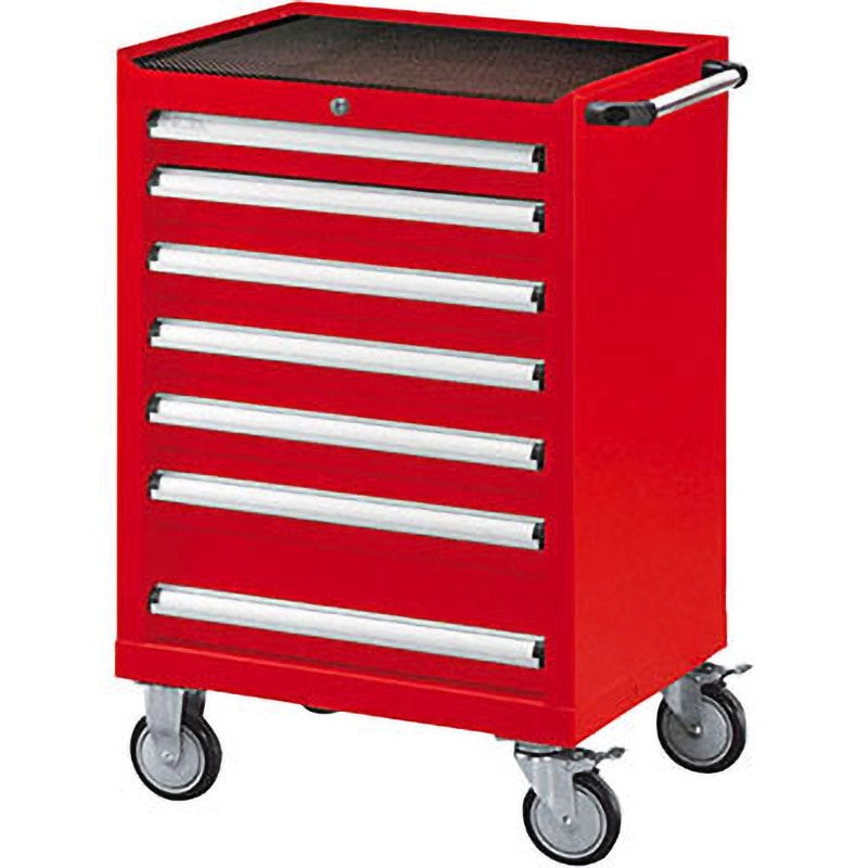 CW707 キャビネットワゴン アズワン 種別:引出し7段タイプ 700×510×993  1個 CW707 57,200円