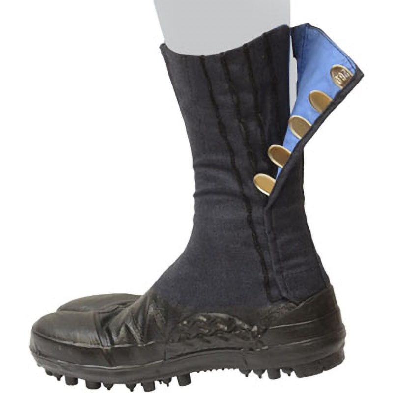 I-15-8 安全スパイク地下たび 大馳8枚(鉄先芯入) 荘快堂 黒色 足袋