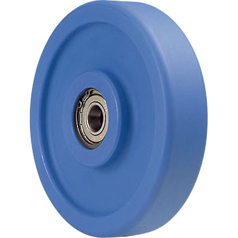 MCB100 MCナイロン車輪 岡本工機 耐熱性 ベアリング入り 6201ZZ 車輪径100mm
