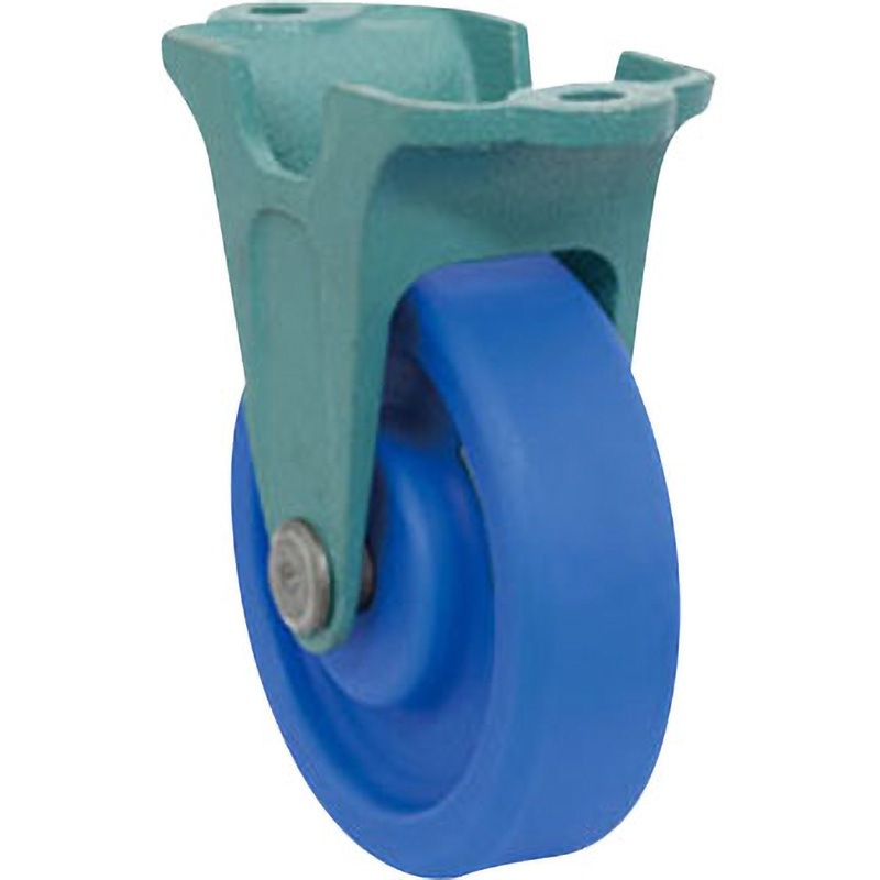 MCAMG-W130 ダクタイル製キャスター 固定(MCAMG-W)金具付/標準型 岡本工機 MCナイロン ベアリングなし車輪 単輪 車輪径130mm 7,566円