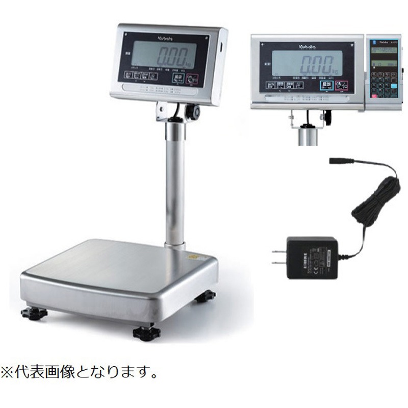 KL-IS-N32SH-SUS+(KL-DT2-IS/KL-DT2-IS-K/KL-DT-USB) 本質安全防爆型電池式デジタル台はかりSUS製【無検定品】データキャリア、ブラケット、USBコンバータセット 1セット クボタ計装 【通販モノタロウ】