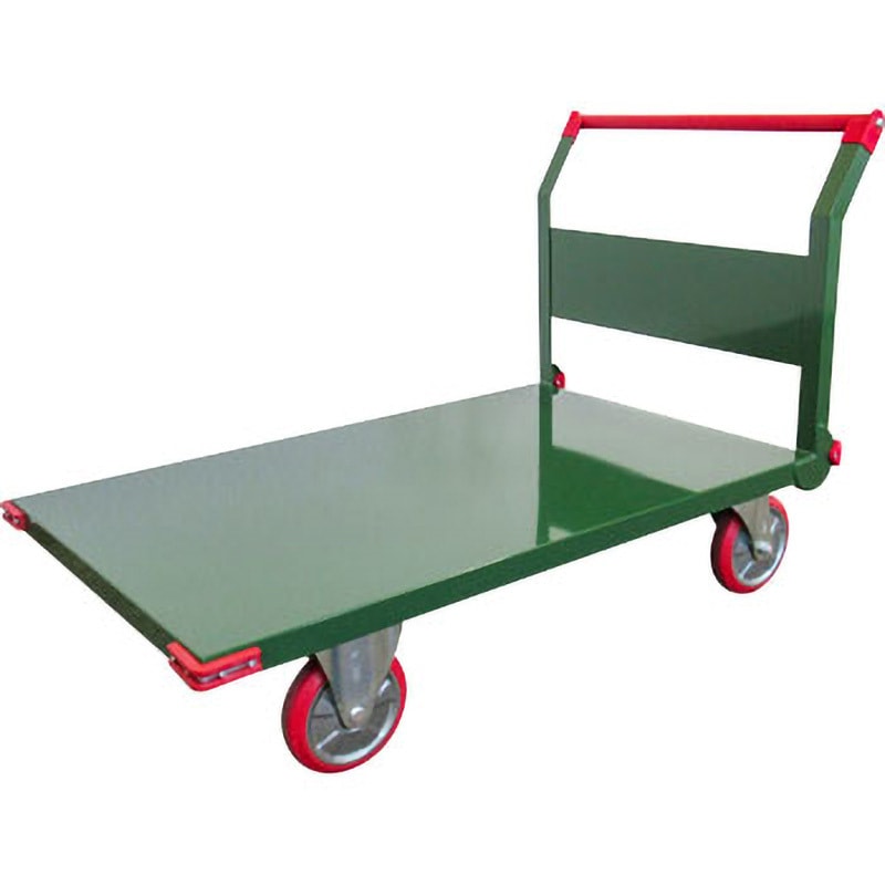 GC-1R ゴールドキャリー(スチール運搬車) 東正車輛 ゴム車輪 荷重700kg 荷台寸法750×1200mm  GC-1R