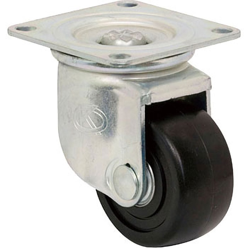 キャスター重荷重用 NJW65 小型重荷重用キャスター 自在(JW)金具付 岡本工機 単輪 許容荷重
