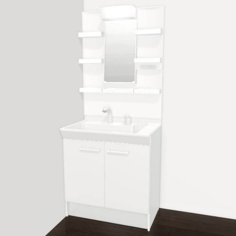 MPV1-751YJ/PV2N-755SY 洗面化粧台 PVシリーズ INAX(LIXIL) 電球型LED