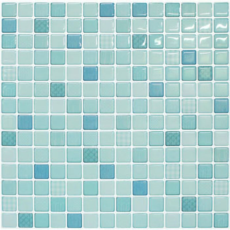 てーむページ BST-7 モザイクタイルシール Dream Sticker ミントモロッカン色 1枚