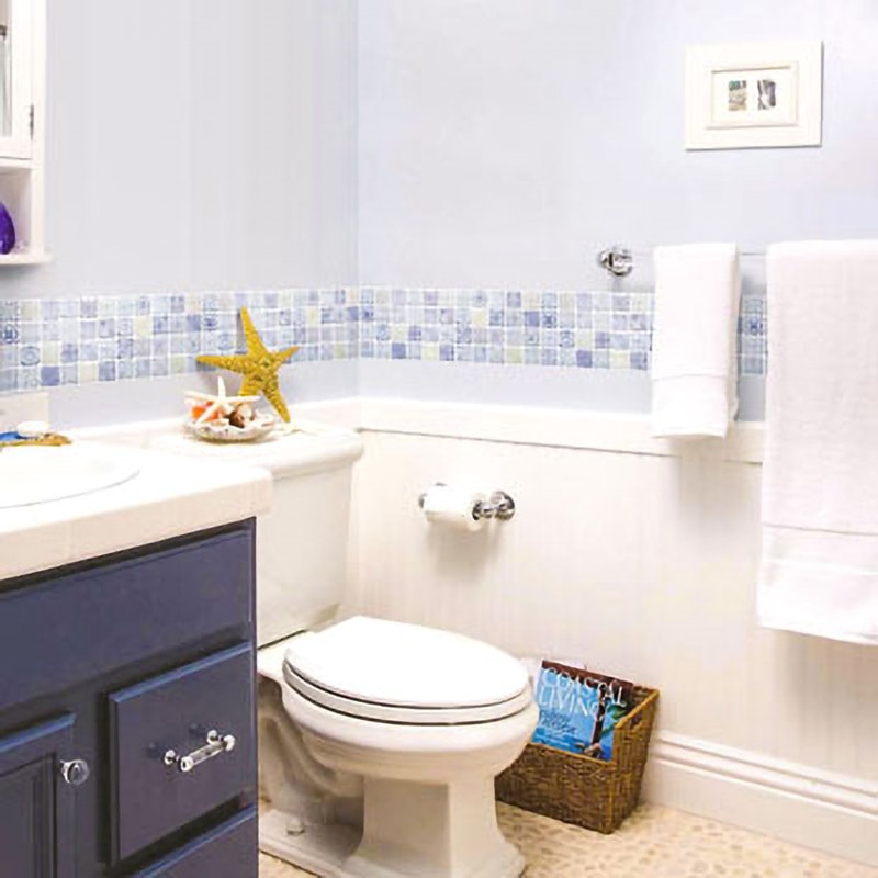 SWT-3 モザイクタイルシール SWT Dream Sticker シャトー2色 1枚