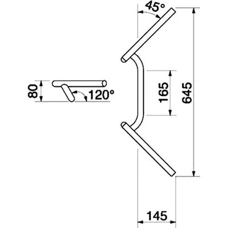 HB0020C-20 コンドル kit専用ハンドル ハリケーン 適合車種MT-25 MT-03