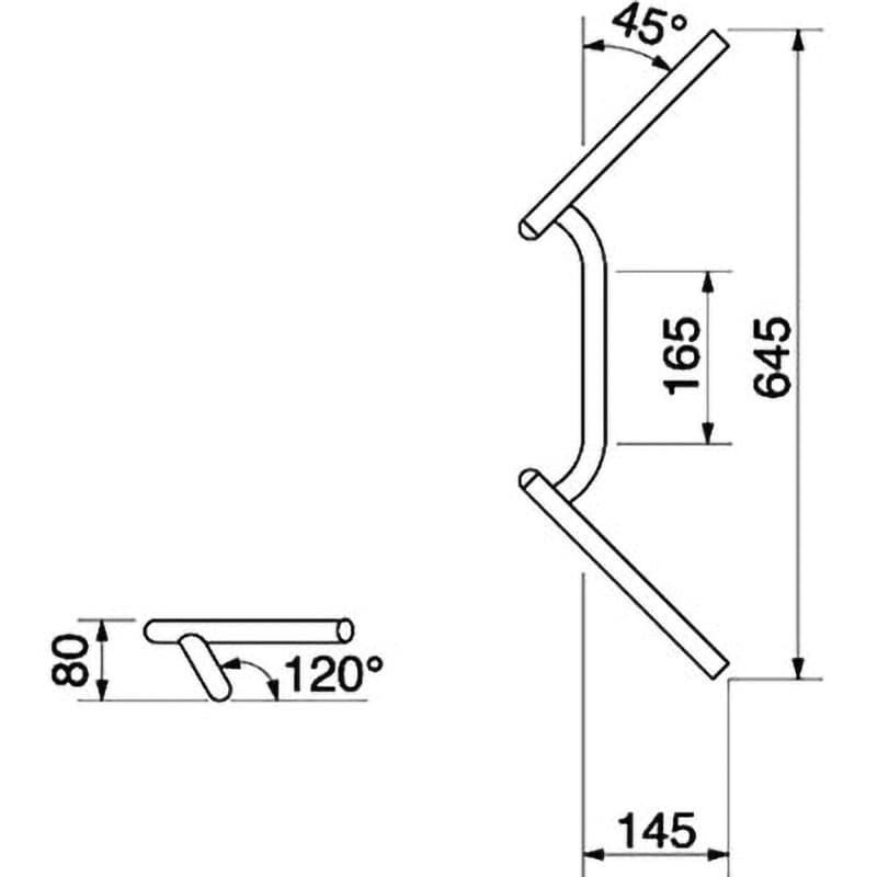 HBK691B コンドル ハンドルkit ハリケーン 適合車種MT-25 MT-03