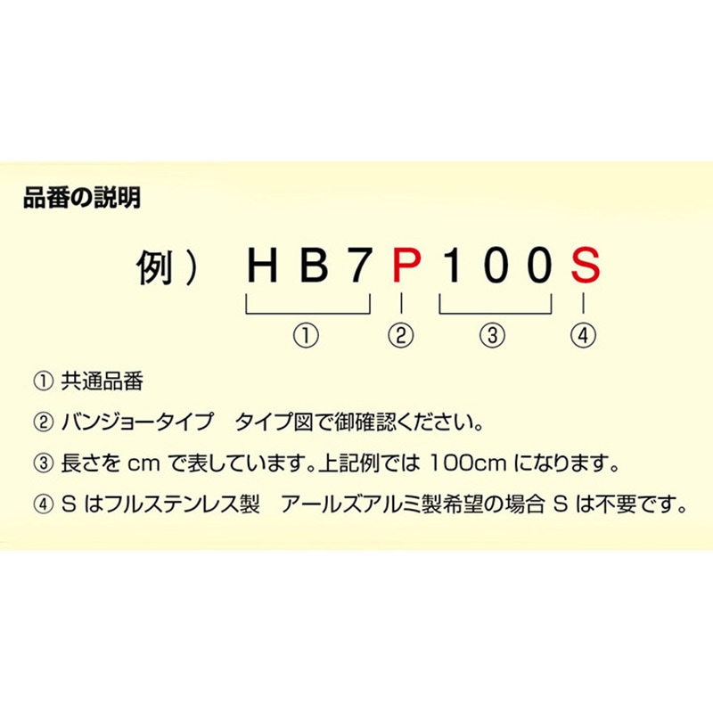 HB7M040S SURE SYSTEM LINE ハリケーン フル・ステンレス色