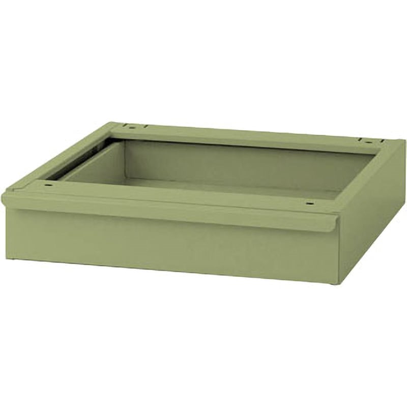 S1-G(D600用) オプション/キャビネット(引き出し)_ワークテーブル300・500シリーズ用 山金工業 グリーン色