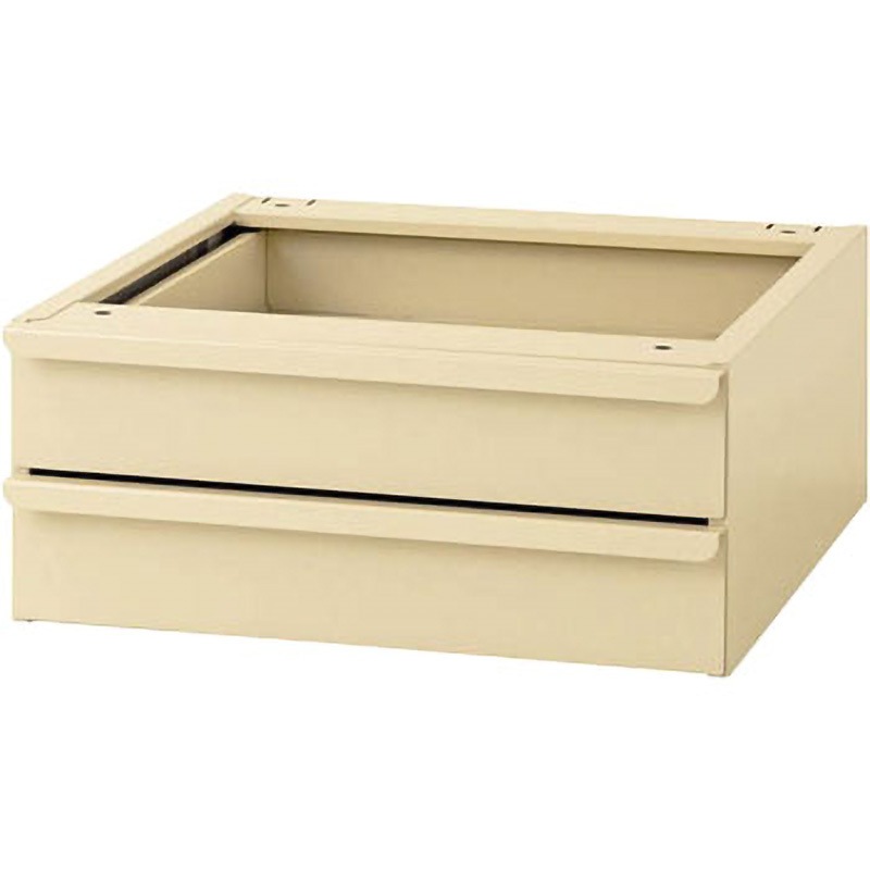 S2-IV(D600用) オプション/キャビネット(引き出し)_ワークテーブル300・500シリーズ用 山金工業 アイボリー色