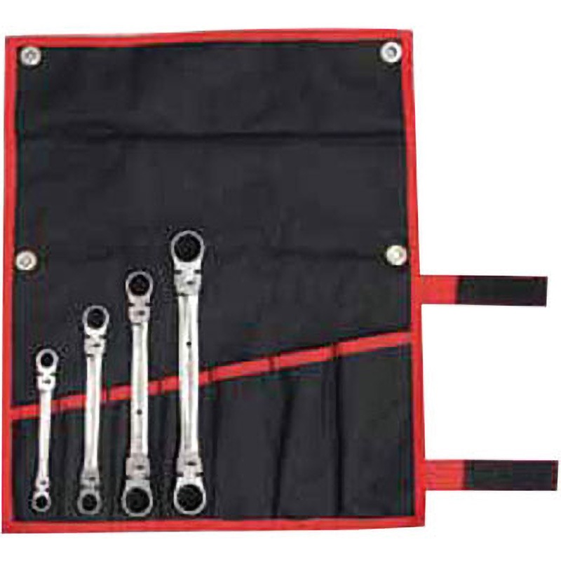 RMFWB400 両首振ラチェットめがねレンチセット 1セット TONE(トネ/旧:前田金属工業) 【通販モノタロウ】