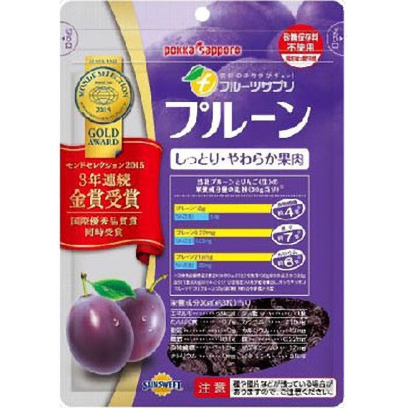 フルーツサプリ プルーン 1個(270g) ポッカサッポロフード 【通販