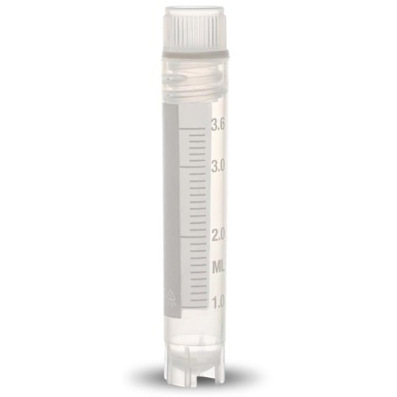 T311-4A クライオバイアル アズワン 容量4mL  1箱(100個×10袋) T311-4A