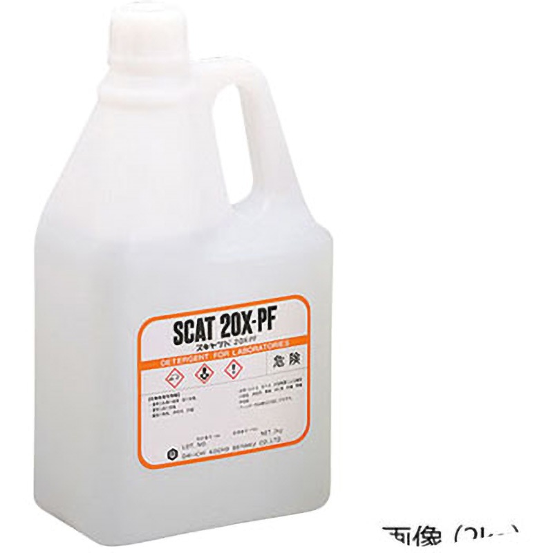 20X-PF 液体洗浄剤 アズワン 1個 20X-PF