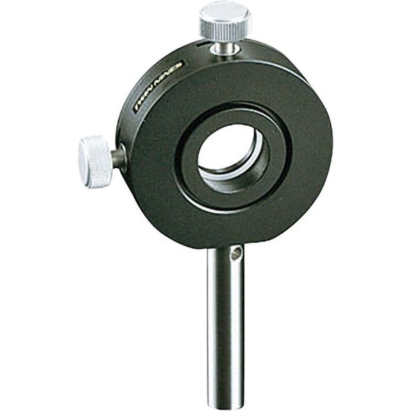 AL-30 レンズホルダー(芯出し式) ツクモ工学 ステンレスポール(Φ12×60mm)付き仕様 種別Φ30mm用