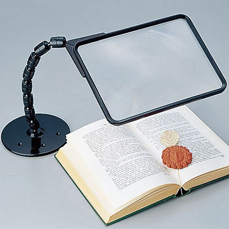 190003 せぼね君ルーペ・読書用 共栄プラスチック 寸法19×14×25cm