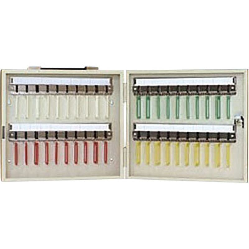 161015 キーボックス ACE(エース) 施錠方法シリンダー錠(子鍵2本付) アイボリー色 ホルダー数40 高さ300mm間口330mm奥行70mm