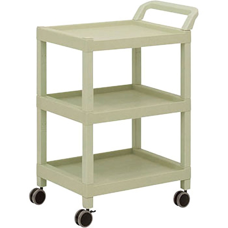 MC41 モバイルカート(角柱タイプ) アズワン 奥行435mm 幅690mm高さ900mm  MC41 16,206円