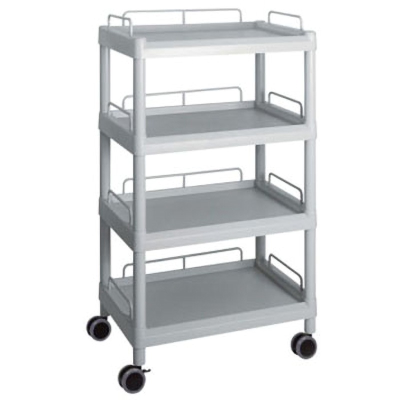 ME32J モバイルイージーカート(トールタイプ/ワイド32)グレー アズワン 4段 間口651mm高さ1135mm  ME32J 17,430円