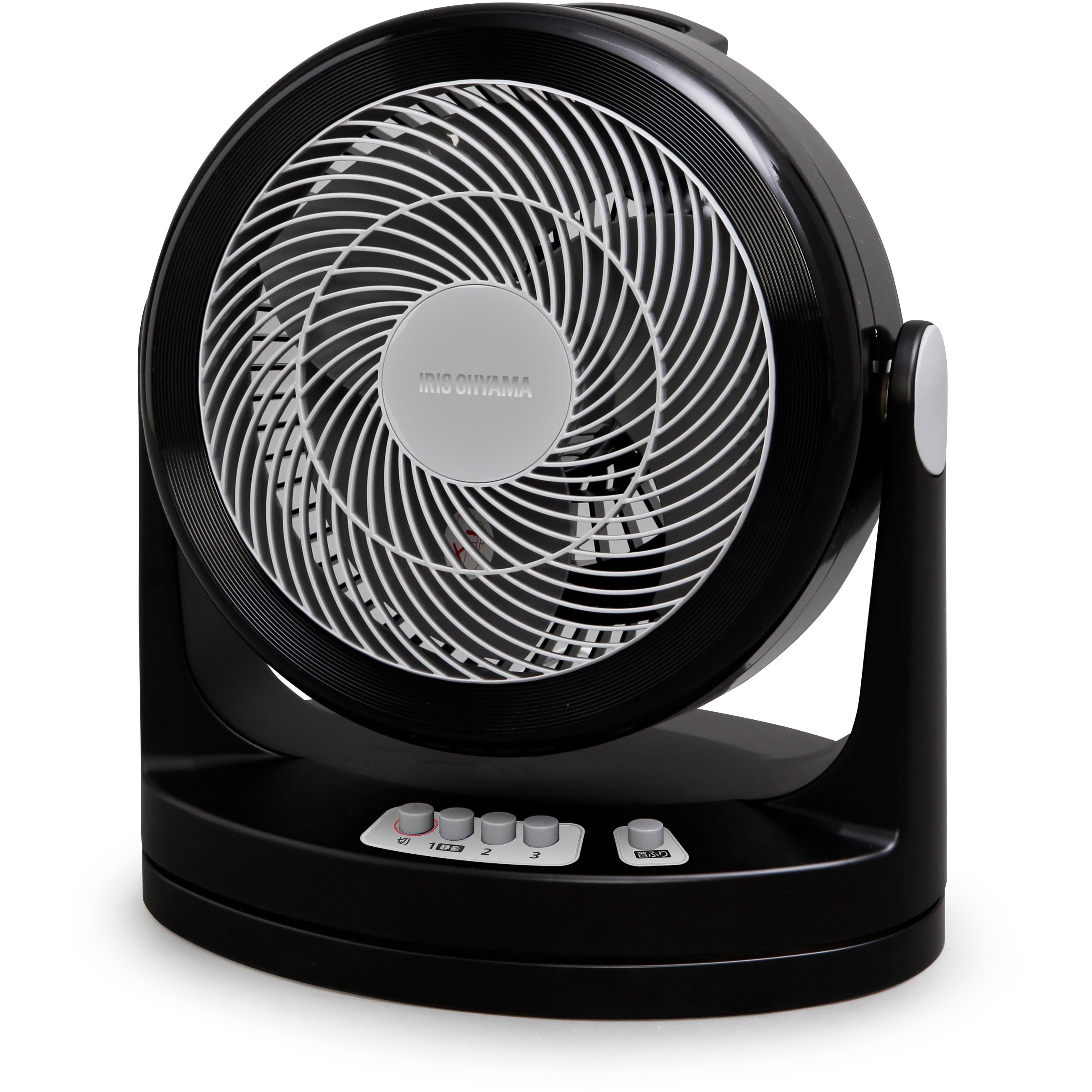 サーキュレーター 20畳 首振り Hシリーズ ブラック PCF-HM23-B(1台)[サーキュレーター] PCF-HM23-B サーキュレーター 20畳 首振りタイプ ボタン操作 アイリス