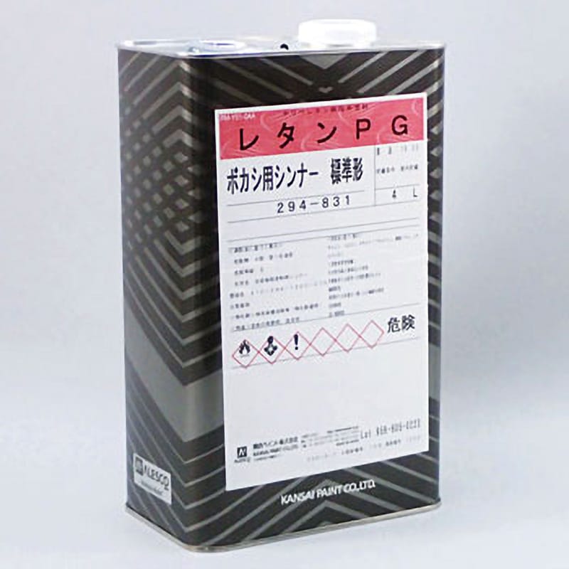 レタンPGボカシ用シンナー標準型 1缶(4L) 関西ペイント 【通販サイトMonotaRO】