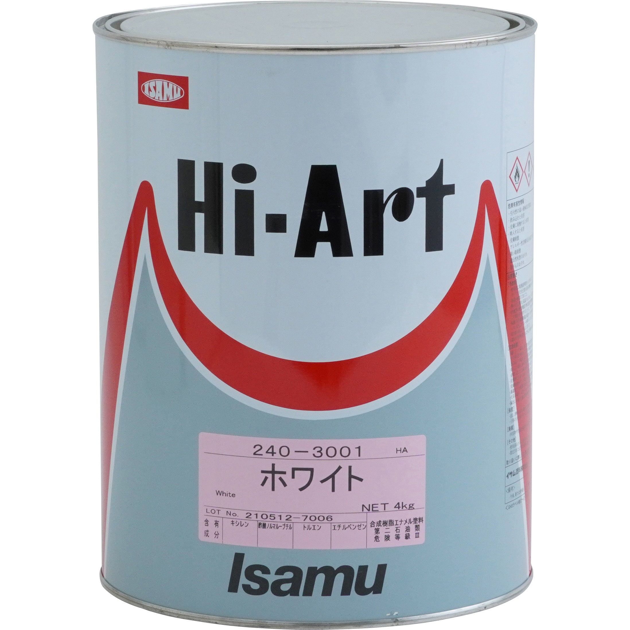 240-3001-2 ハイアート3000 1缶(4kg) イサム塗料 【通販サイトMonotaRO】