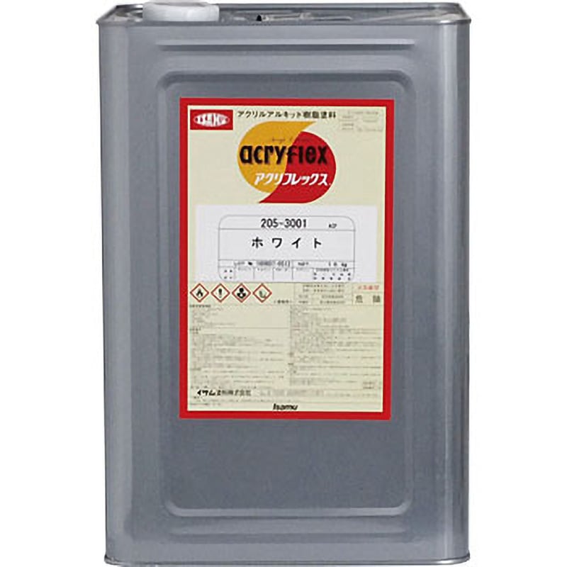 205-3001-1 アクリフレックス イサム塗料 速乾 金属用 屋内外兼用