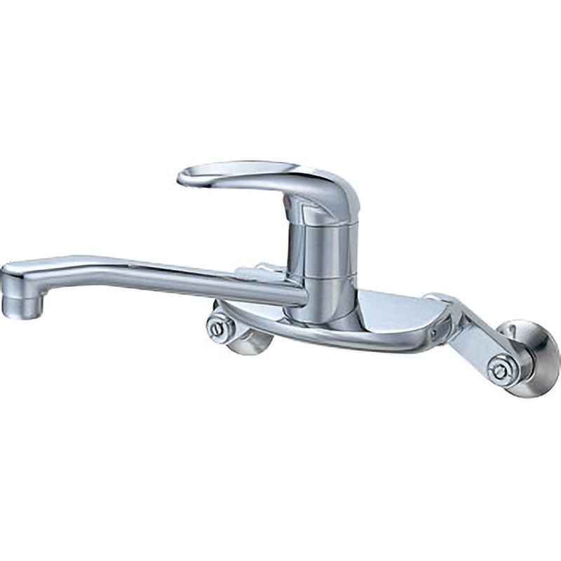 CK2710K-13 シングル混合栓 SANEI(旧:三栄水栓製作所) キッチン用 壁付タイプ 標準取付タイプ 寒冷地 吐水口長さ200mm取付穴径PJ1/2mm  CK2710K-13