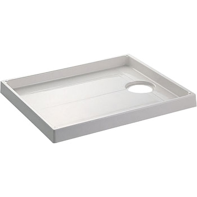 SANEI 洗濯機パン 幅広 アイボリーホワイト H5414-740