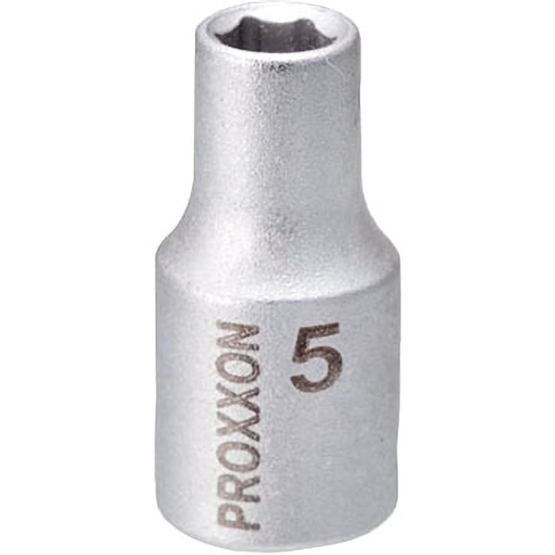 83712 ソケット 1/4 PROXXON(プロクソン) 二面幅5mm 【通販モノタロウ】