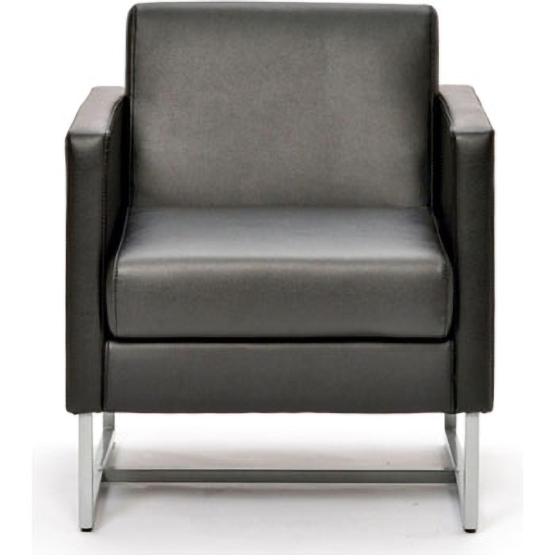 GZLPSF-1BK ループ脚ソファ 1人掛け アール・エフ・ヤマカワ 寸法630×650×733(S432)mm  GZLPSF-1BK