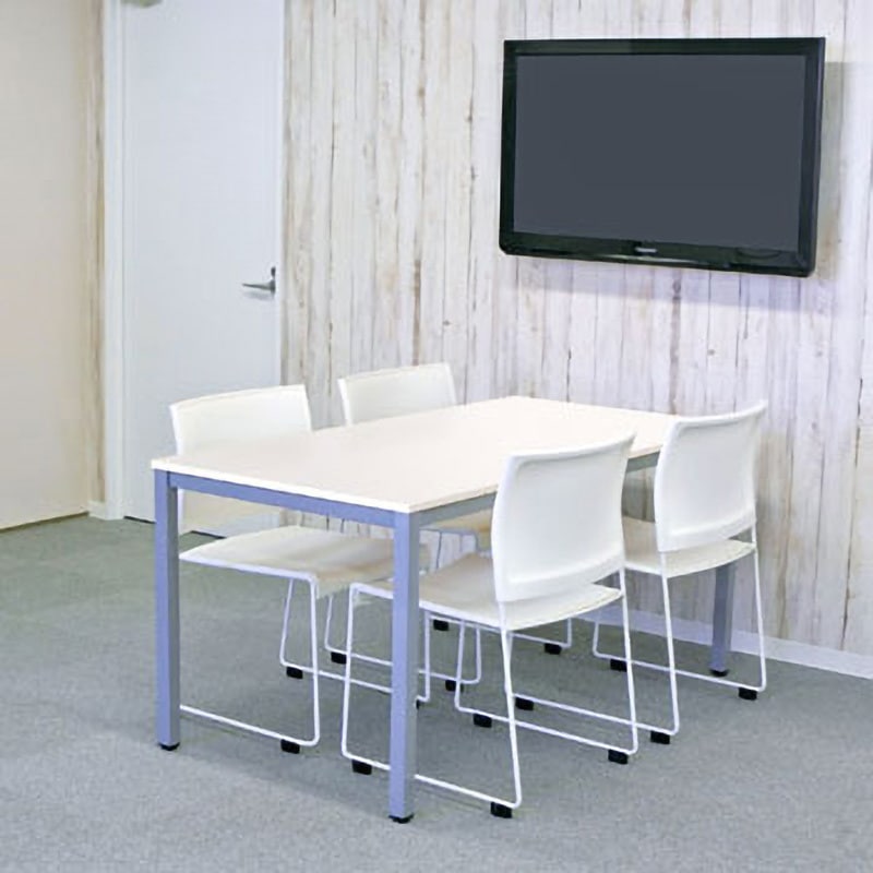 RFMT-1575W-BONUM-WHITE BONUMミーティングセット 4人用 アール・エフ・ヤマカワ 高さ700mm間口1500mm奥行750mm