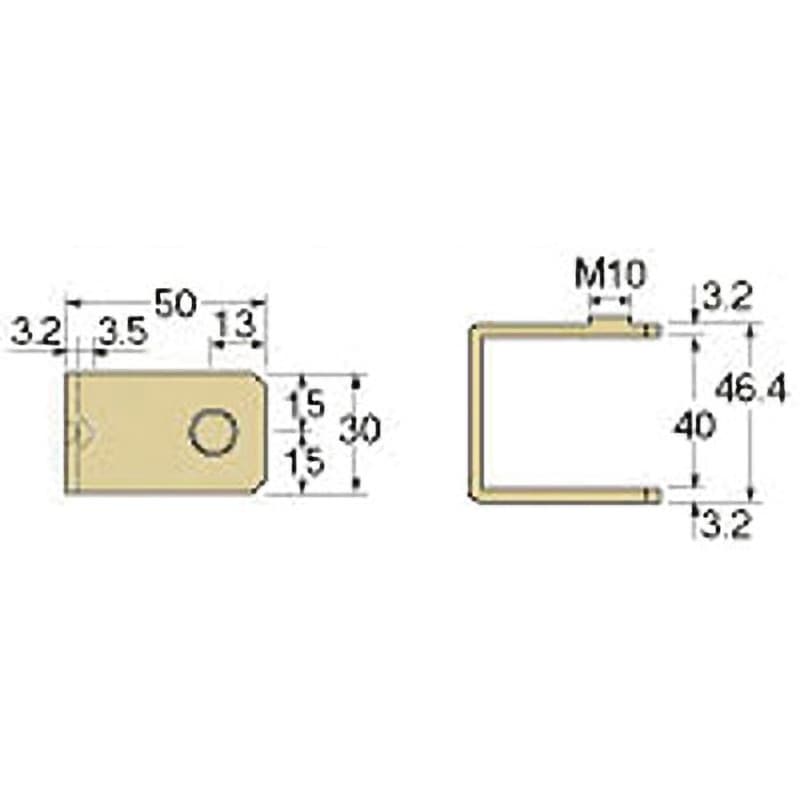 BA1545 M式アンカーセパクリップ タナカ 1箱(50個) BA1545 【通販