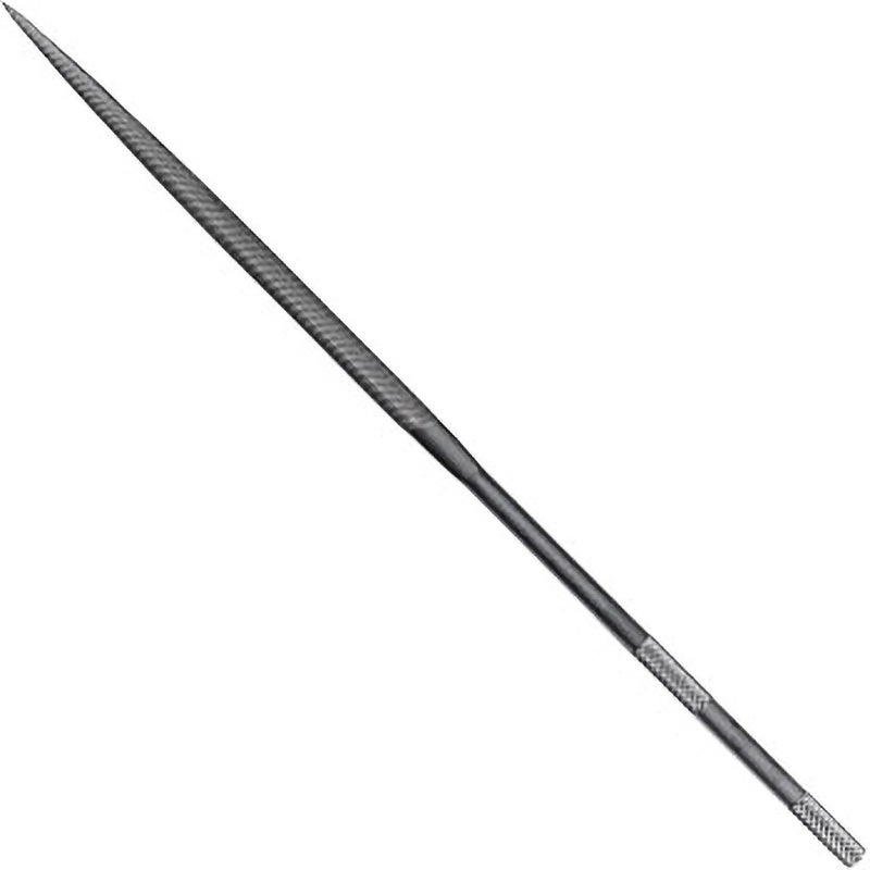 さとチル出品 238233 フェアッド 精密ヤスリ 140mm PFERD 馬印 各種金属 丸 #1