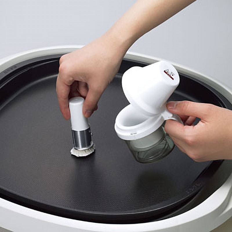 レジ用品 ホワイト 3個セット　ハルキディキ K-787 油ひき LEC(レック) ホワイト色 K-787 - 【通販モノタロウ】