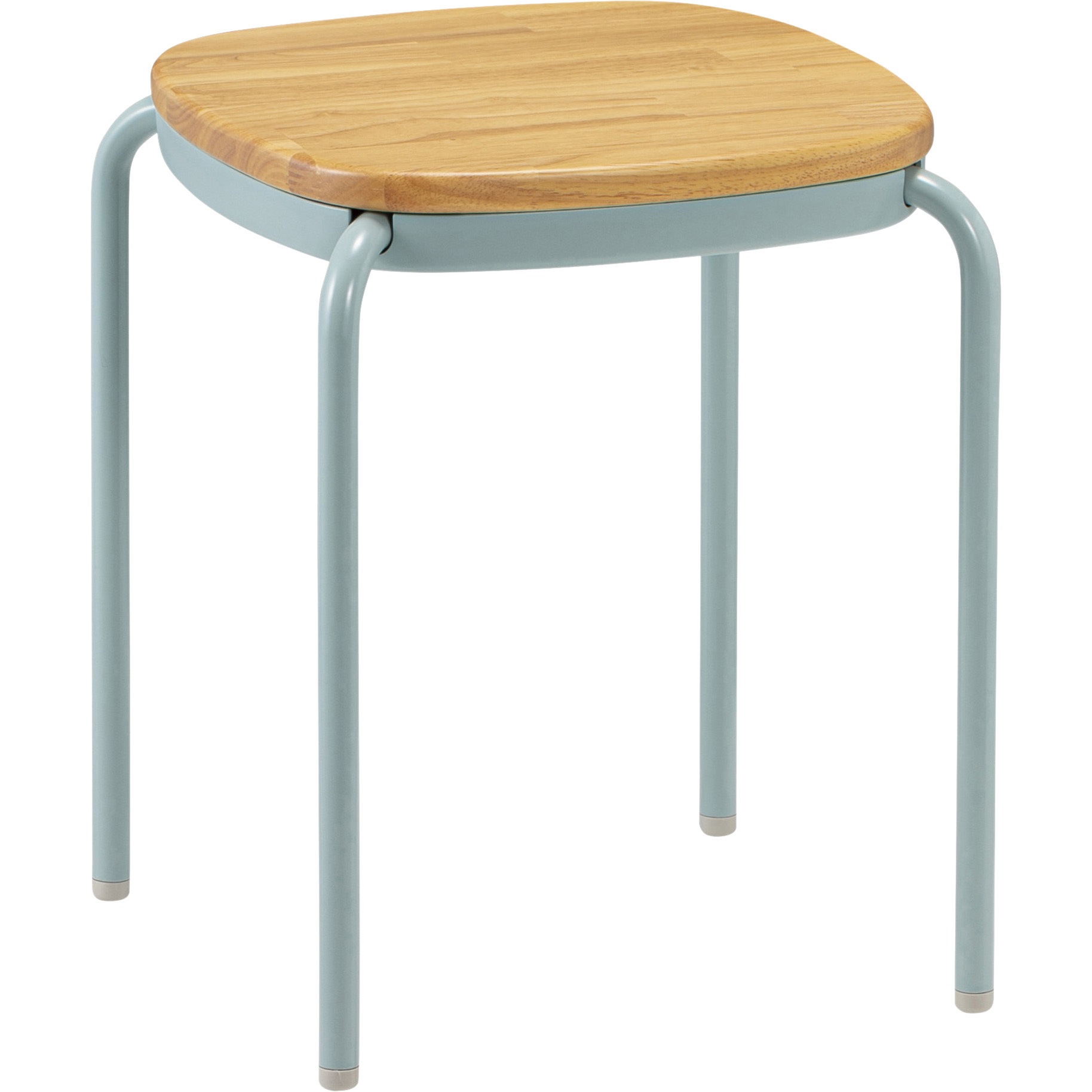 M-103 ワントーン角丸スツール M-103 木座 1脚 サンケイ 【通販