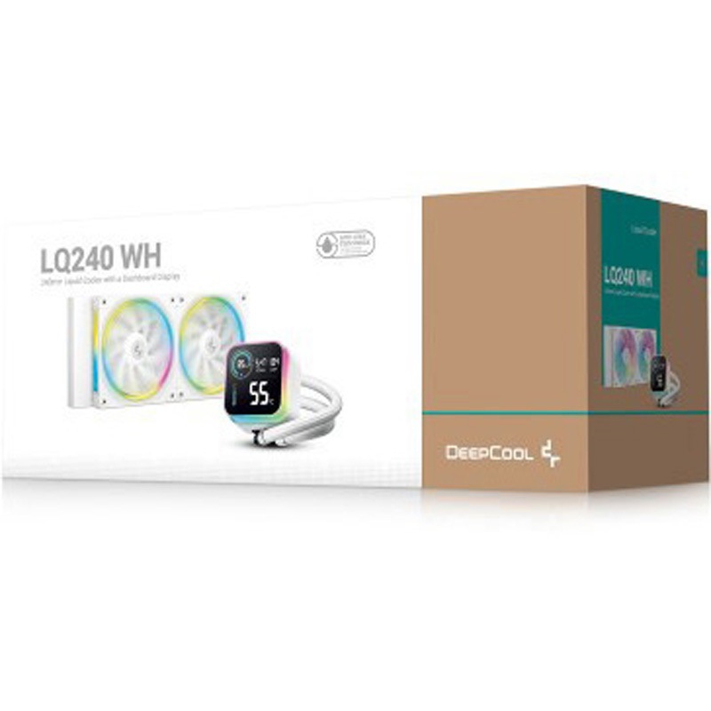 R-LQ240-WHDSMC-G-1 Deepcool LQ WH 水冷CPUクーラー 1個 DEEPCOOL