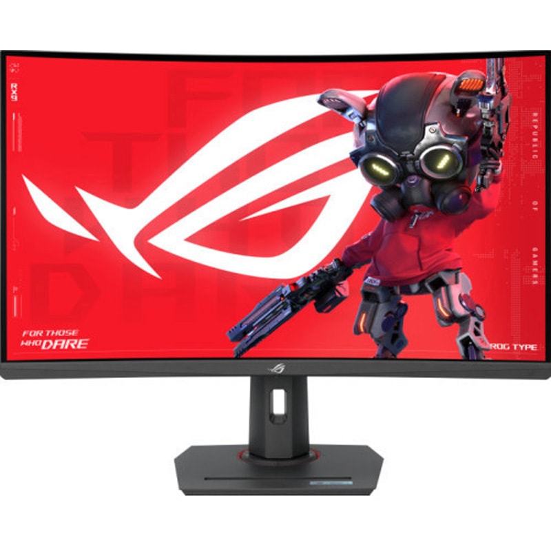 XG32WCS 液晶モニタ32型 USB Type-C/湾曲型/Fast VA/3年保証 XG32WCS ASUS(エイスース) 搭載 応答速度1ms(GTG) 最大解像度2560×1440
