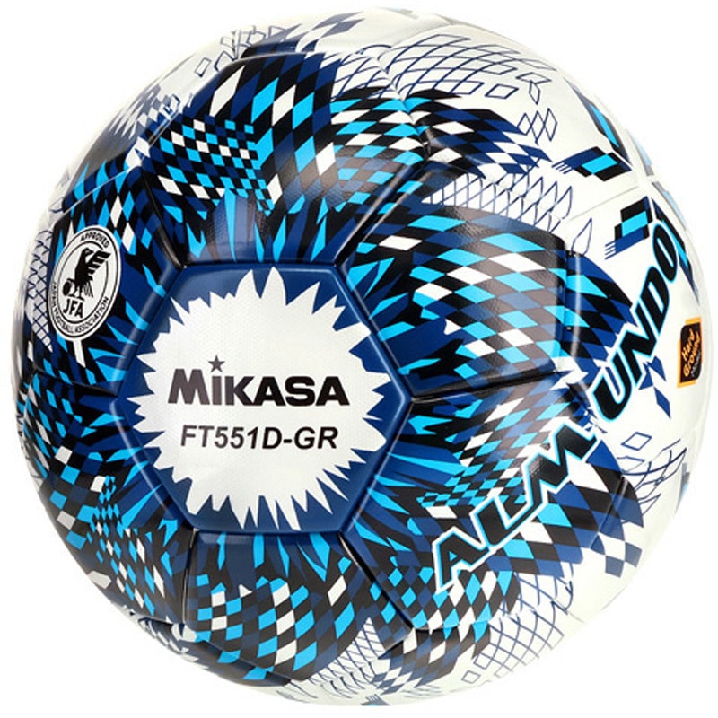 FT551D-GR-NLB サッカーボール ALMUNDO 検定球5号 貼り 土用 1個 MIKASA (ミカサ) 【通販モノタロウ】
