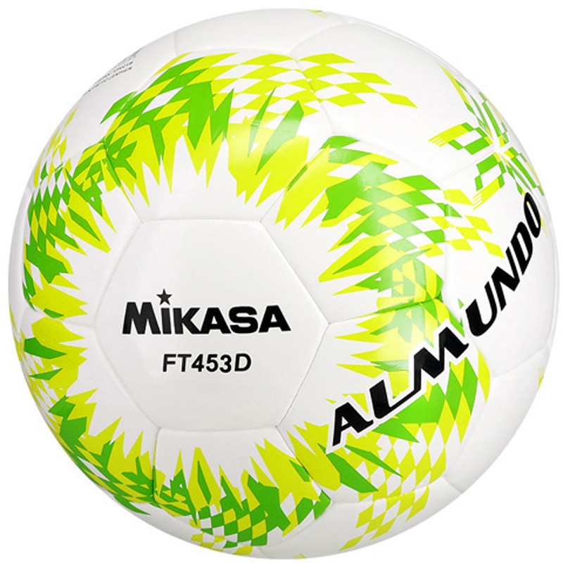 FT453D-YLG サッカーボール ALMUNDO 検定球4号 シームロック 1個