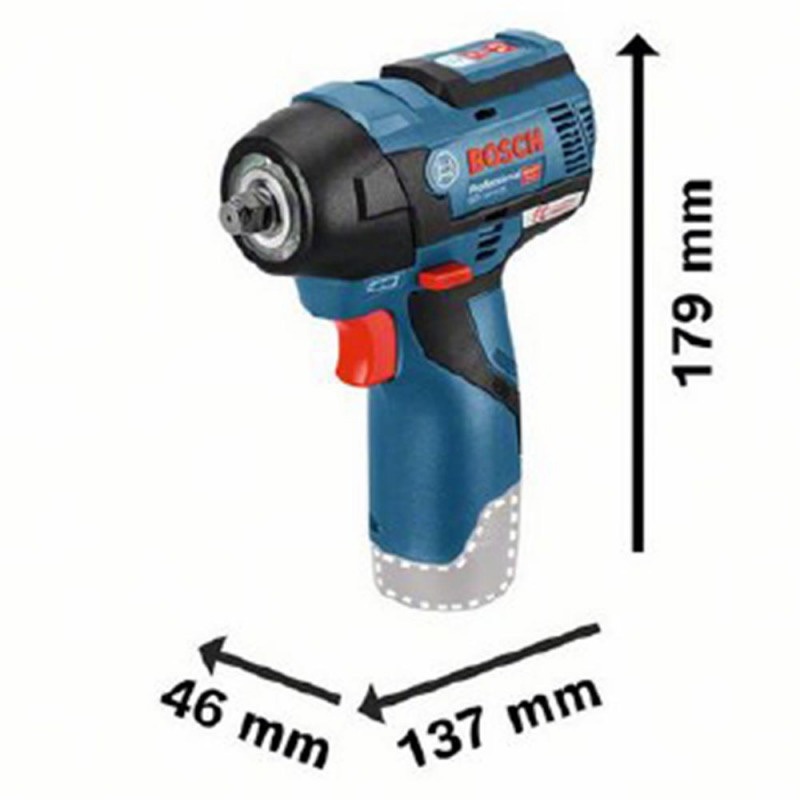GDS10.8V-ECH コードレスインパクトレンチ BOSCH(ボッシュ) 差込角(sq 