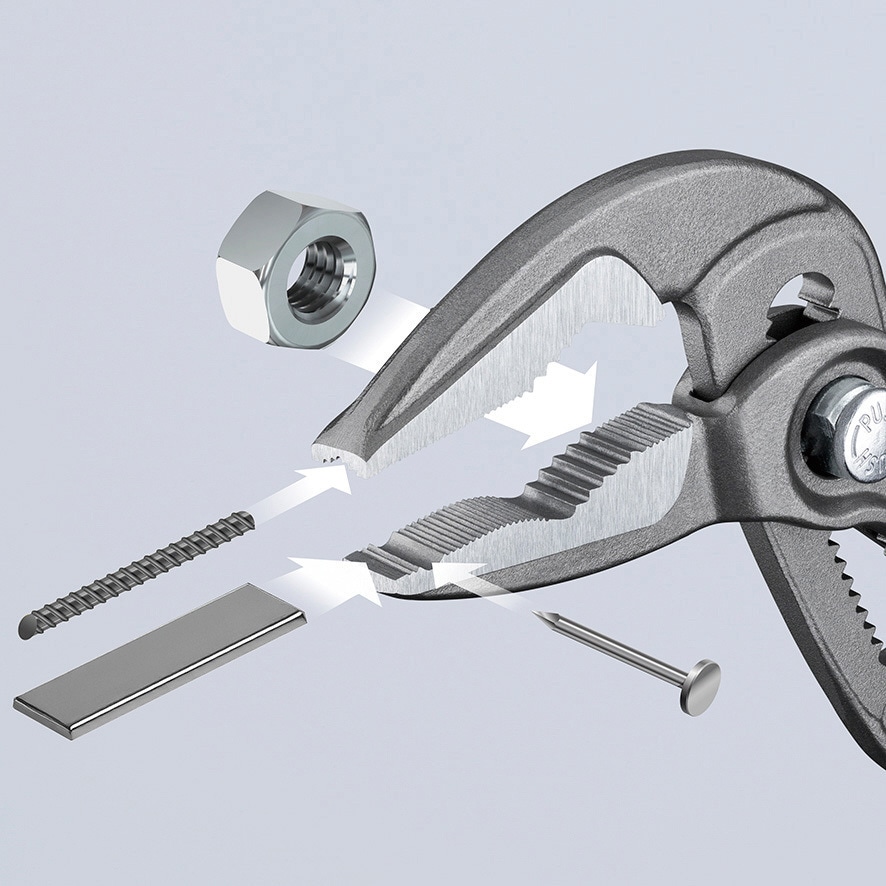 nyoppi 8751-180 Cobraウォーターポンププライヤー(エクストラスリム) 1丁